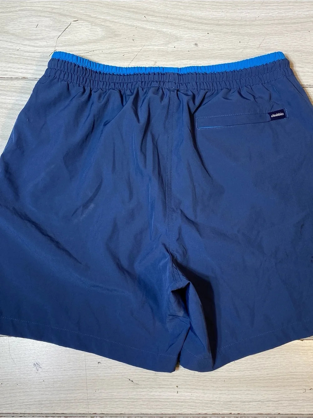 Chubbies Mens Swim Trunk Shorts Blue 5.5